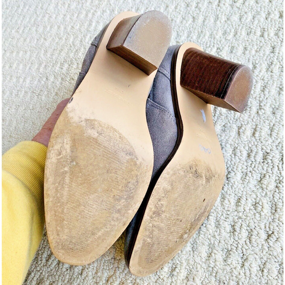 Nine West Womens Pull On Ankle Boots Casual Light Brown Suede High Heel US 6.5M - Picture 10 of 10